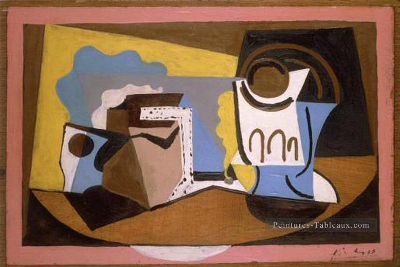 Nature morte 3 1924 cubist Pablo Picasso Peintures à l'huile